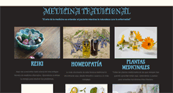 Desktop Screenshot of medicinastradicionales.com