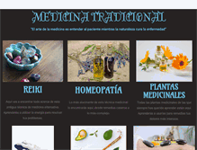 Tablet Screenshot of medicinastradicionales.com
